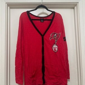 TAMPA BAY BUCCANEERS WOMENS CARDIGAN